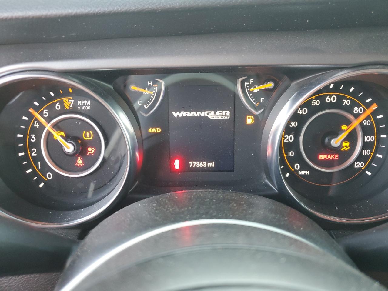 2021 Jeep Wrangler VIN 1C4HJXDG1MW737422 Copart auction photo, rollover damage thumbnail 9