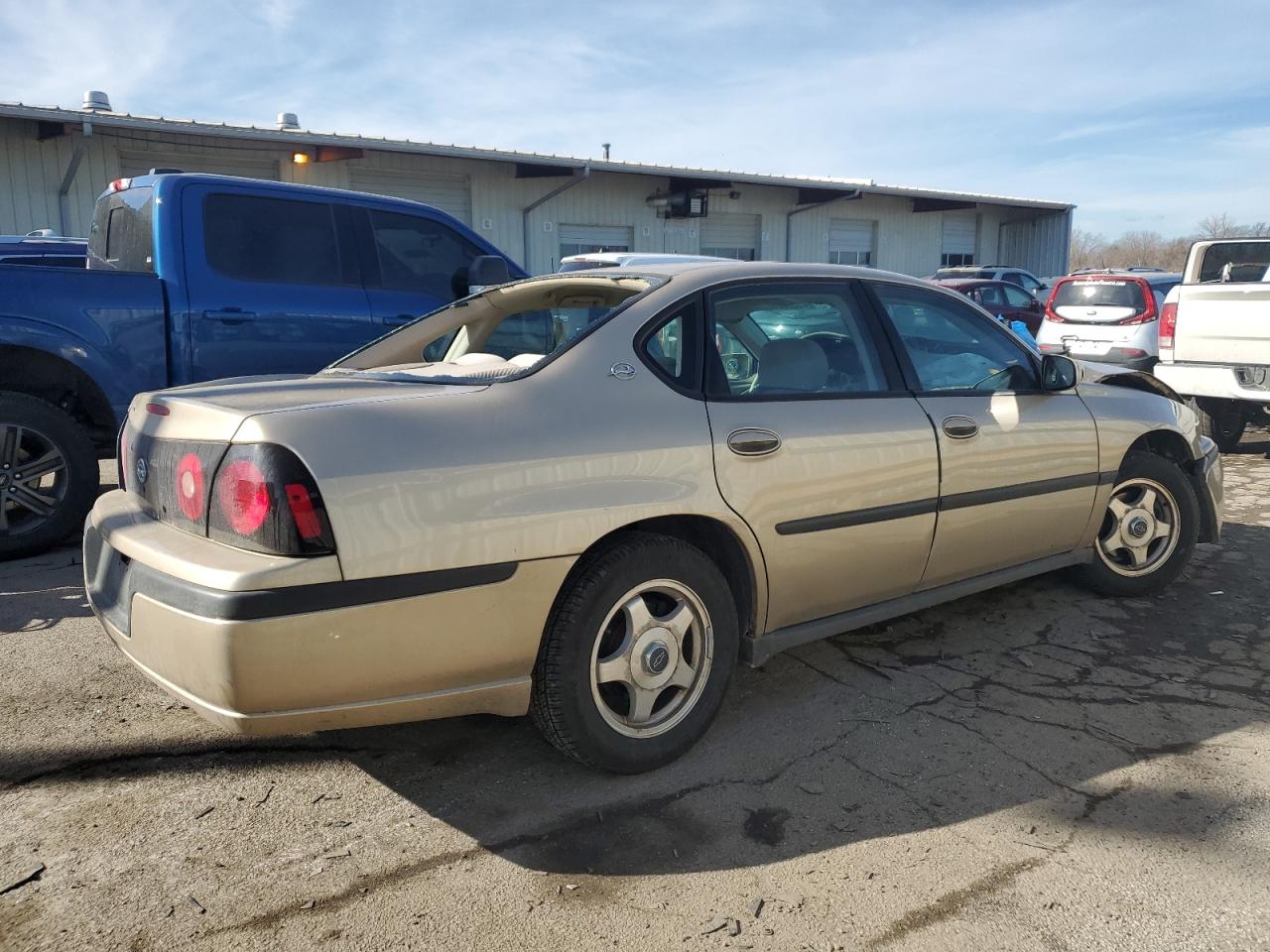 2005 Chevrolet Impala VIN 2G1WF52E259392760 Copart auction photo, all over damage thumbnail 3