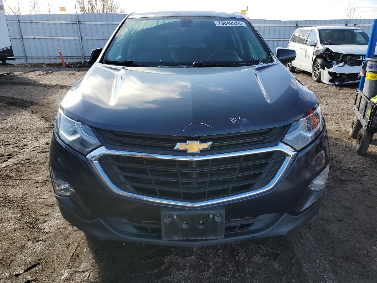 2019 Chevrolet Equinox VIN 3GNAXUEV1KS536955 Copart auction photo, side / rear end damage thumbnail 5