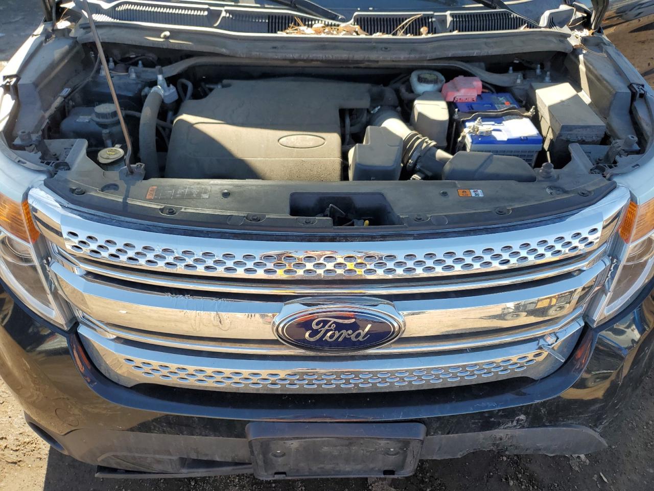 2014 Ford Explorer VIN 1FM5K8D86EGC61268 Copart auction photo, front end damage thumbnail 12