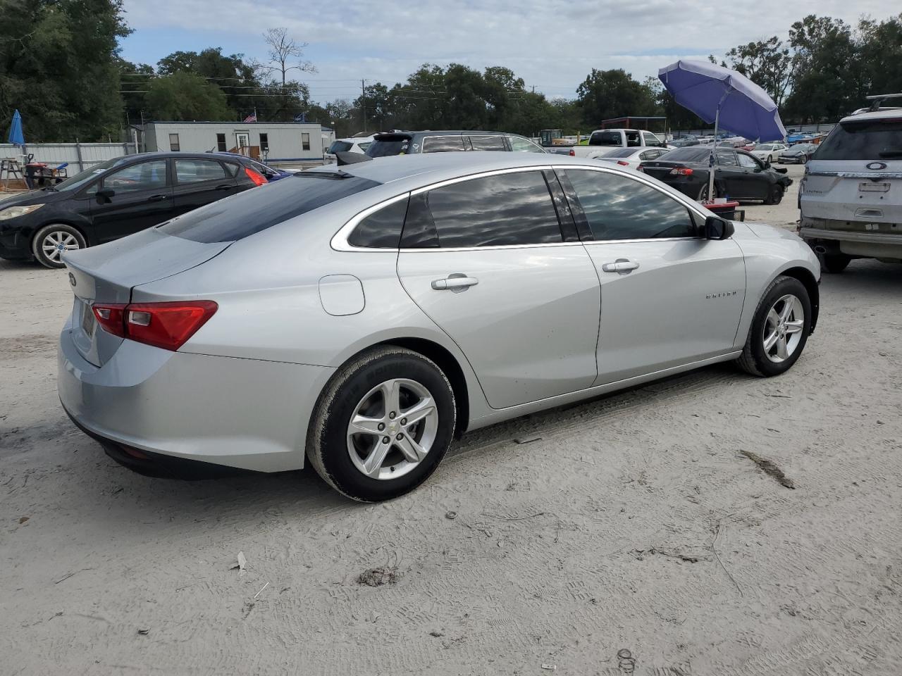 2020 Chevrolet Malibu VIN 1G1ZB5ST7LF138117 Copart auction photo, front end damage thumbnail 3