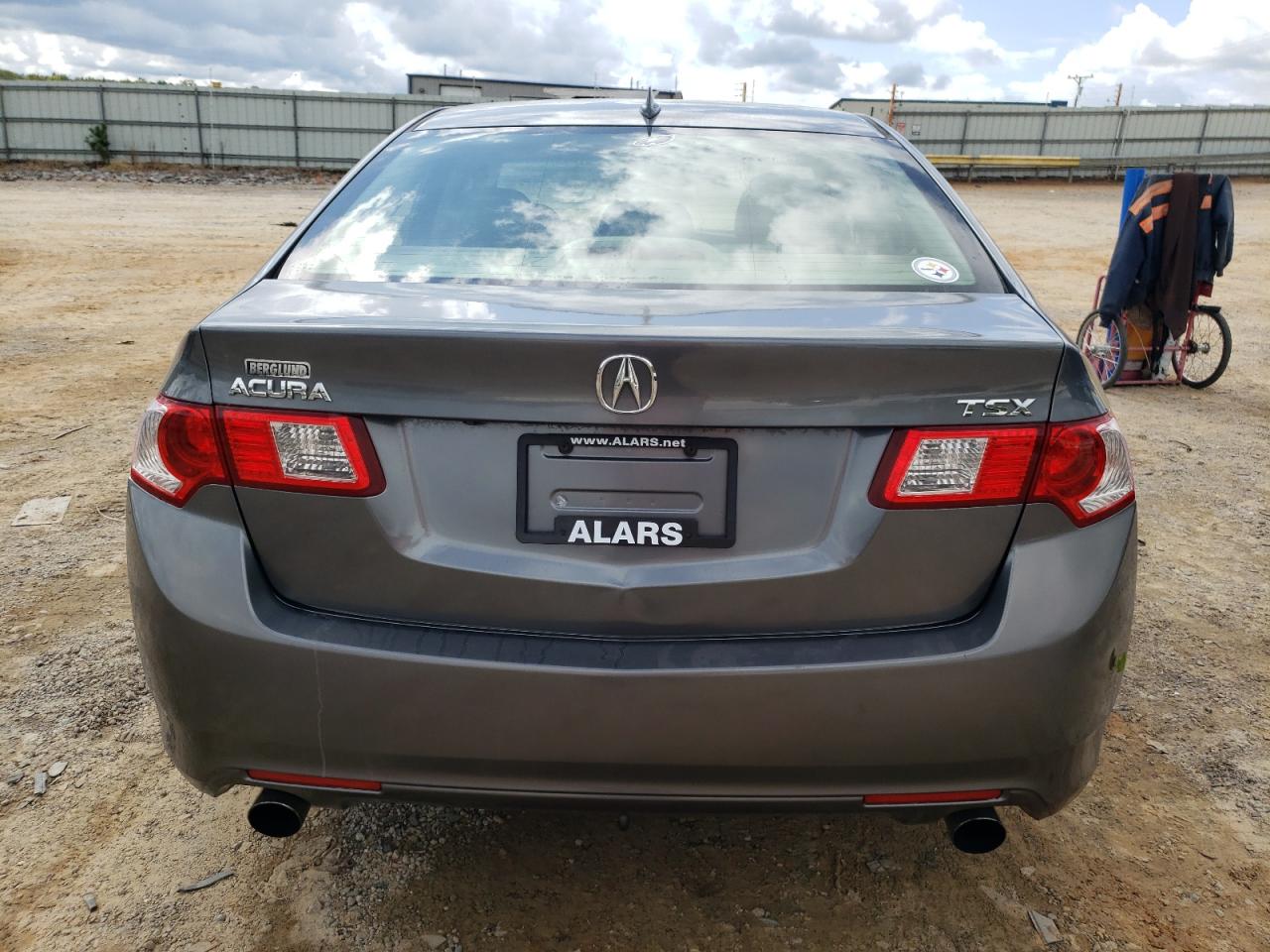 2009 Acura TSX VIN JH4CU266X9C000445 Copart auction photo, front end / side damage thumbnail 6