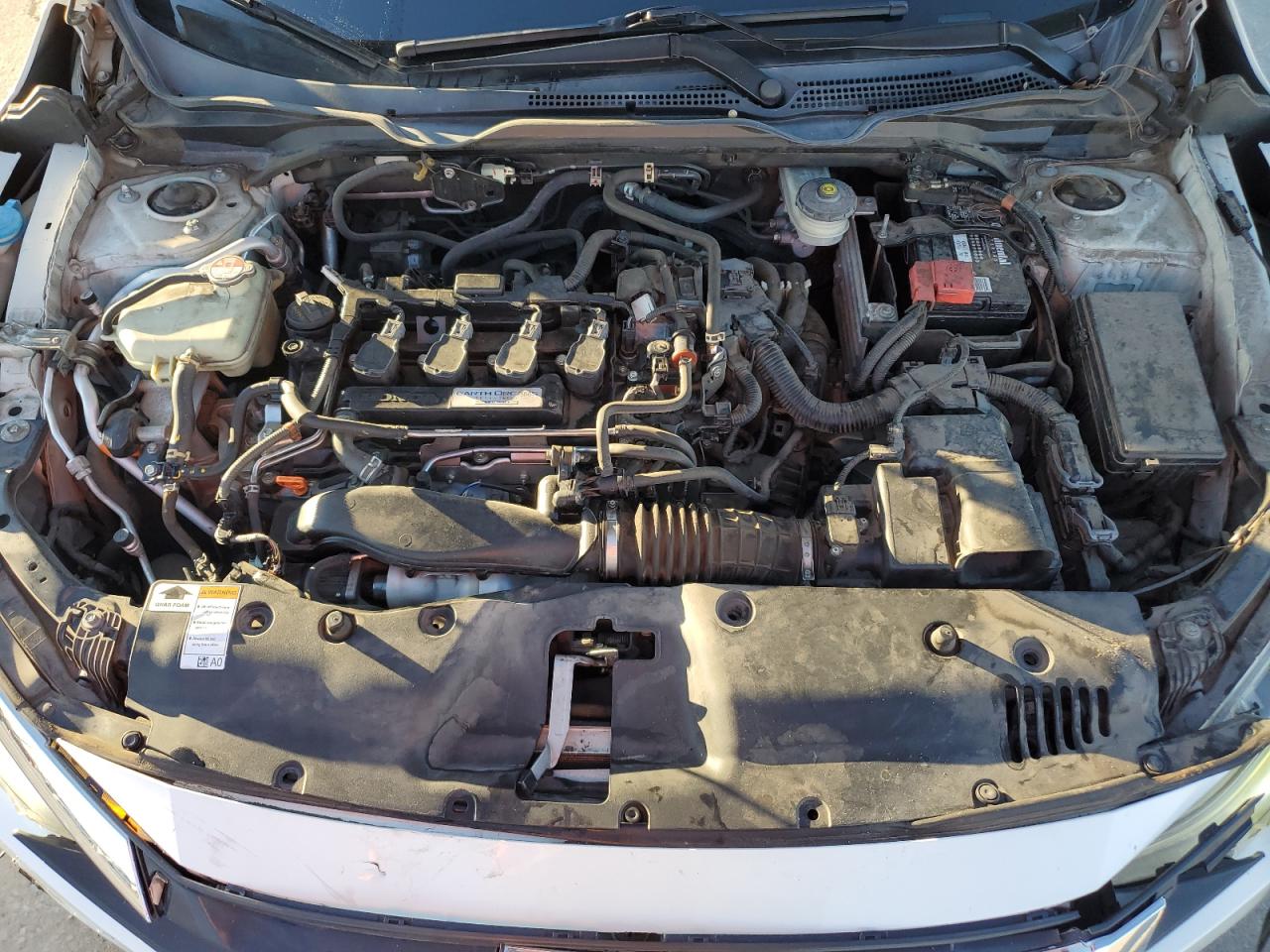 2016 Honda Civic VIN 2HGFC3B99GH361717 Copart auction photo, side / front end damage thumbnail 11