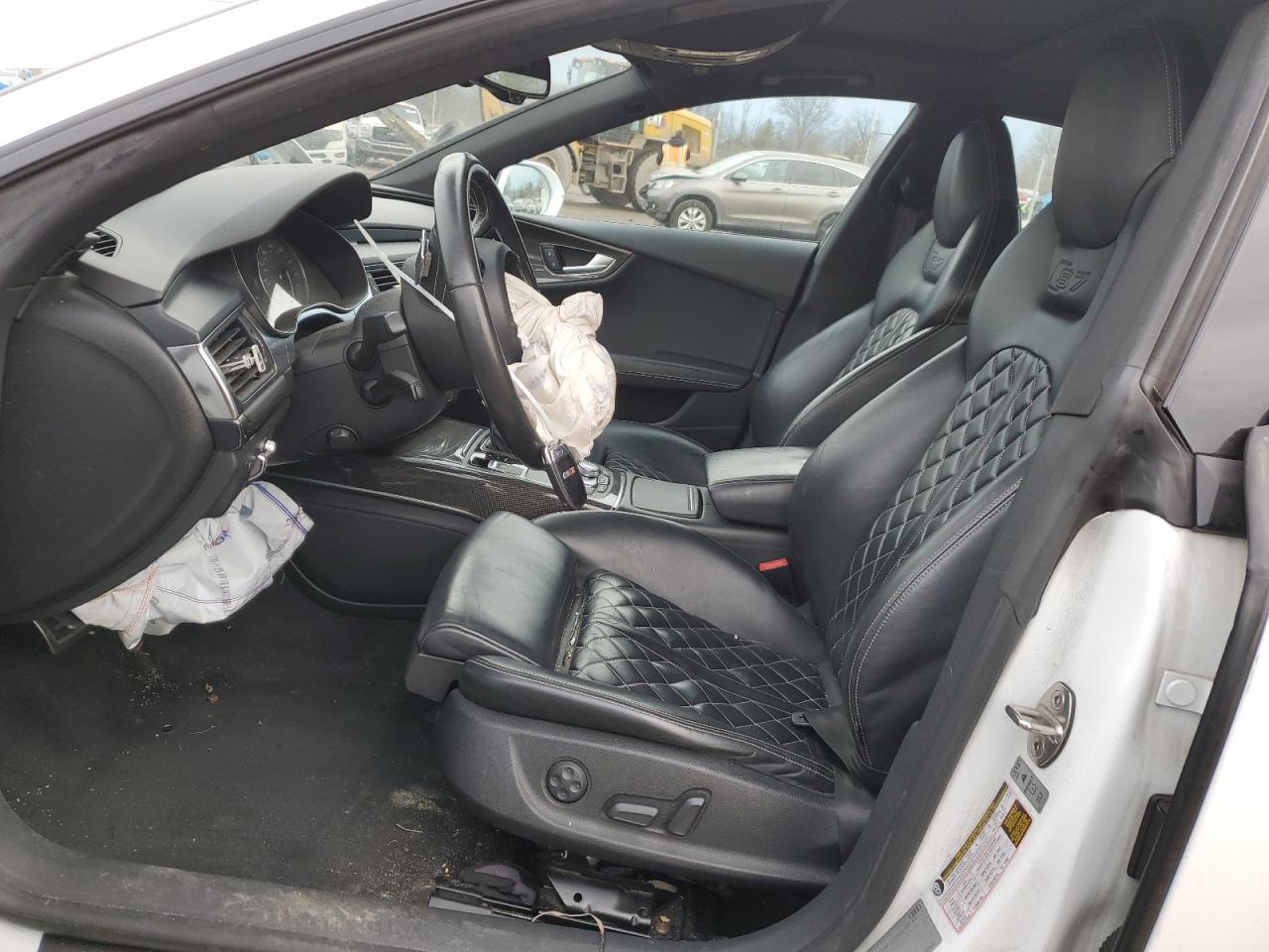 2015 Audi S7 VIN WAUW2AFC4FN024631 Copart auction photo, front end / side damage thumbnail 7