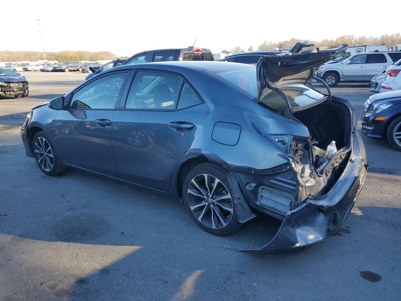 2018 Toyota Corolla VIN 5YFBURHE6JP804697 Copart auction photo, rear end / front end damage thumbnail 2