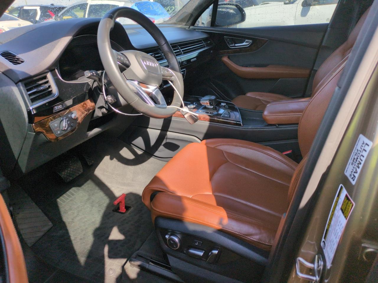 2018 Audi Q7 VIN WA1VABF75JD030912 Copart auction photo, water/flood damage thumbnail 7