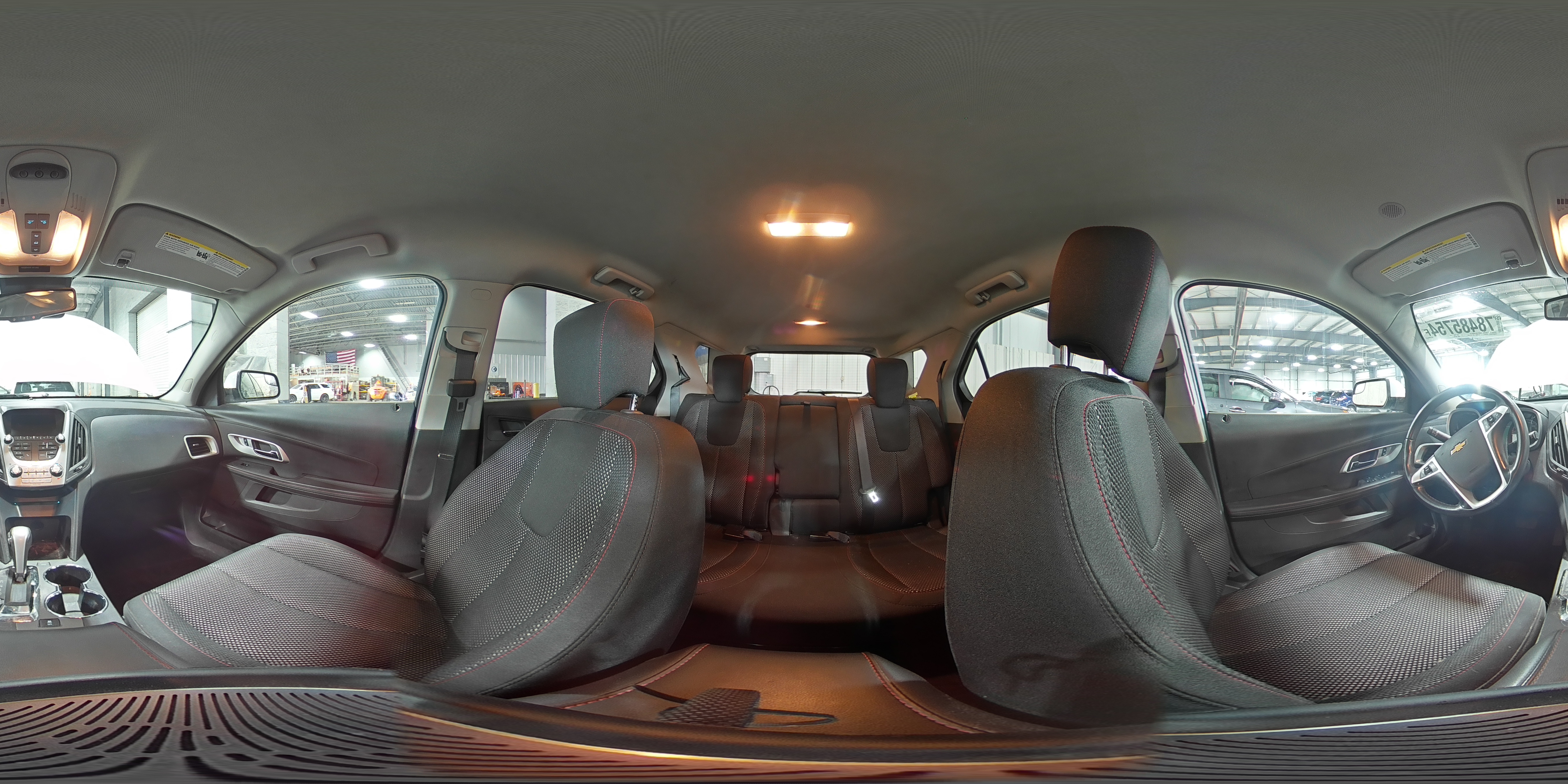 2013 Chevrolet Equinox VIN 2GNALDEK5D6301879 Copart auction photo, front end / side damage thumbnail 15