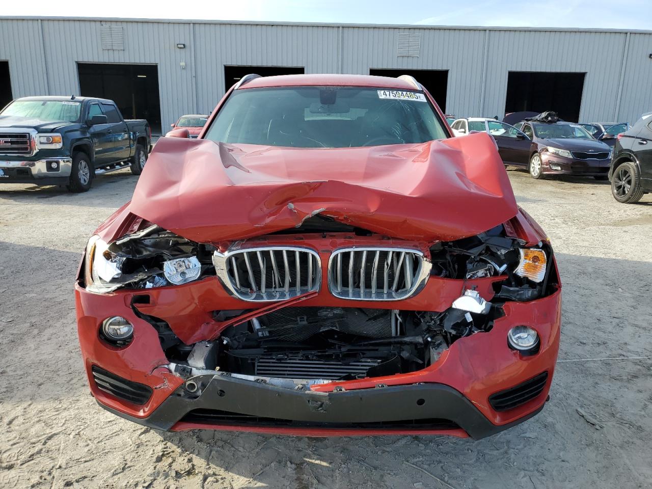 2017 BMW X3 VIN 5UXWZ7C53H0V85649 Copart auction photo, front end damage thumbnail 5