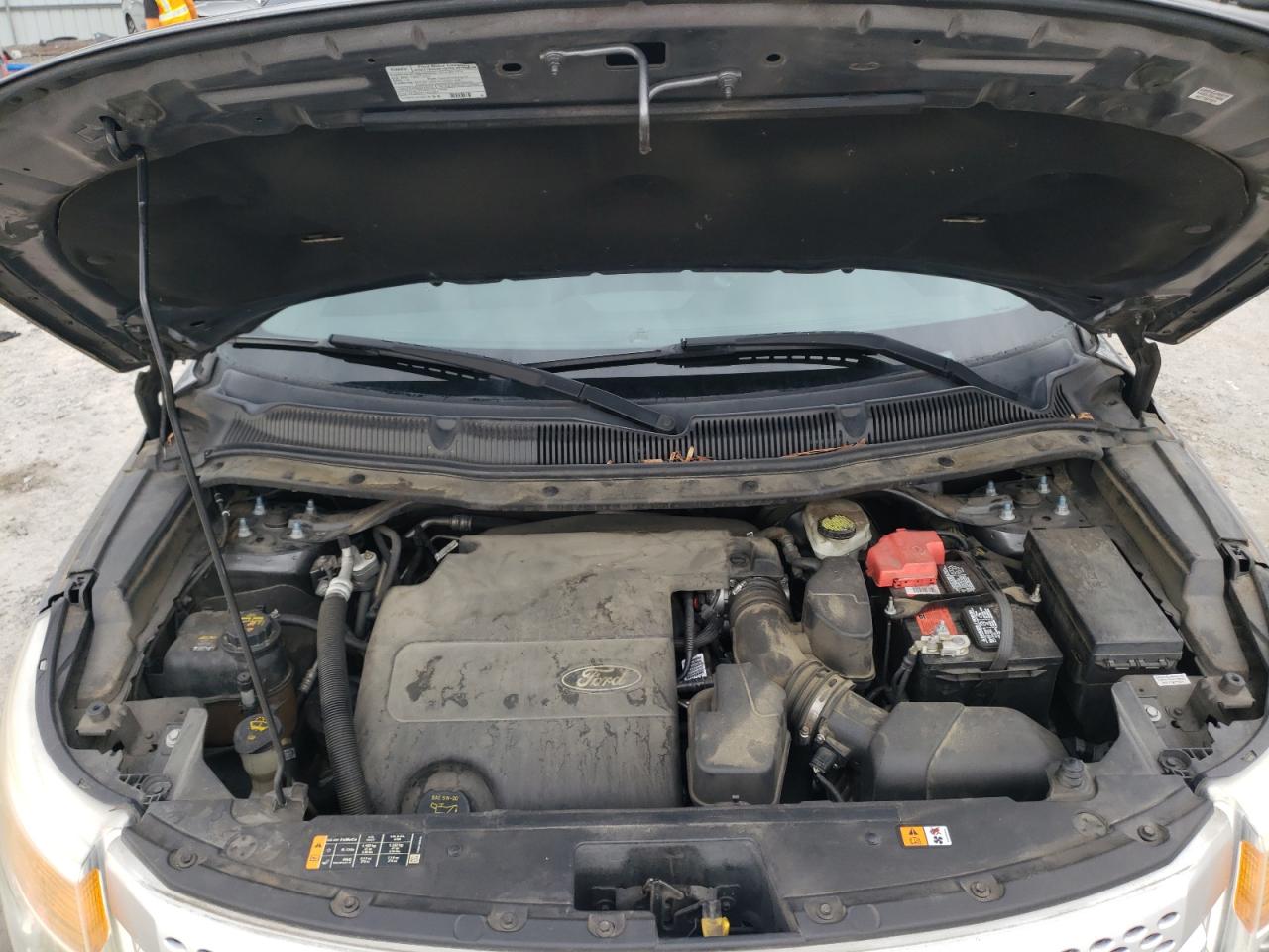 2014 Ford Explorer VIN 1FM5K7D86EGA84716 Copart auction photo, rear end damage thumbnail 14