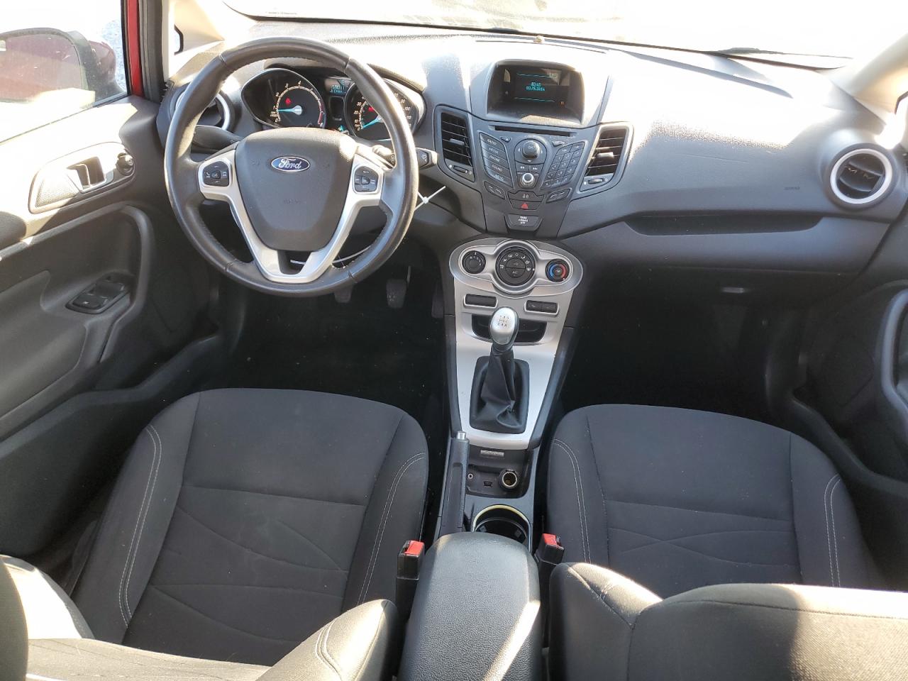 2014 Ford Fiesta VIN 3FADP4BJ1EM201975 Copart auction photo, side / minor dent/scratches damage thumbnail 8