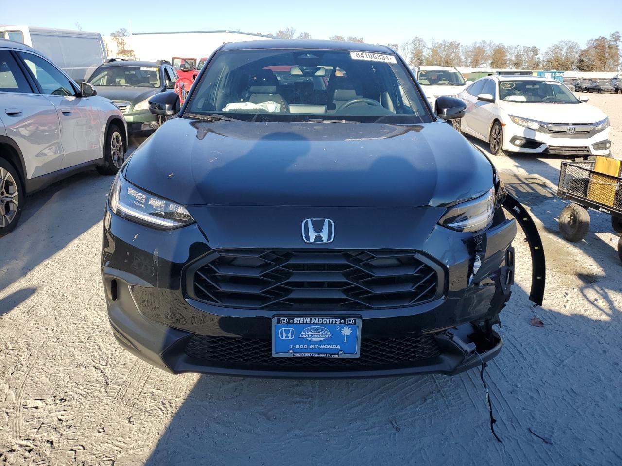 2023 Honda HR-V VIN 3CZRZ1H51PM708083 Copart auction photo, front end damage thumbnail 5