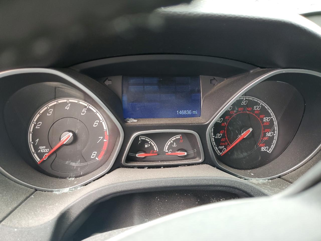 2014 Ford Focus VIN 1FADP3L9XEL142814 Copart auction photo, front end damage thumbnail 9