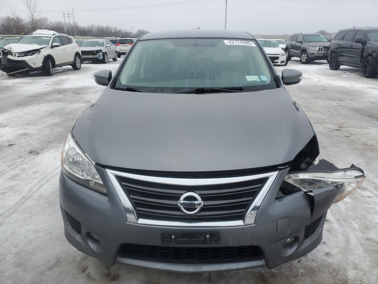 2015 Nissan Sentra VIN 3N1AB7AP2FY322238 Copart auction photo, front end damage thumbnail 5