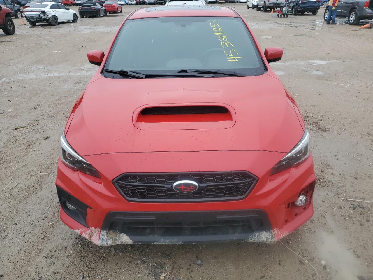 2019 Subaru WRX VIN JF1VA1N67K8809611 Copart auction photo, water/flood / front end damage thumbnail 5