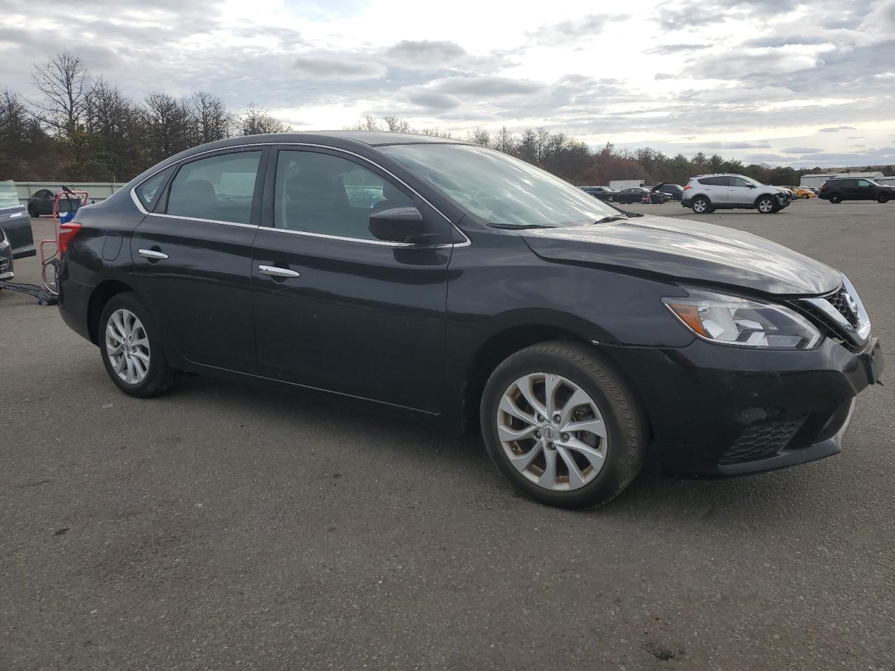 2019 Nissan Sentra VIN 3N1AB7AP2KY328941 Copart auction photo, front end / rear end damage thumbnail 4
