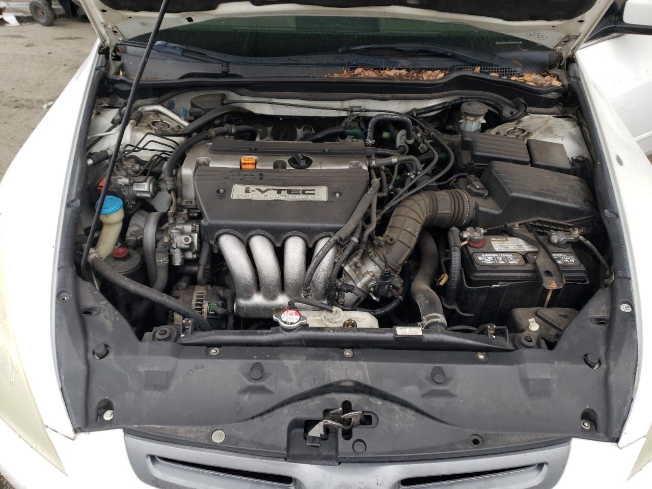 2004 Honda Accord VIN 1HGCM56384A037928 Copart auction photo, side / front end damage thumbnail 12