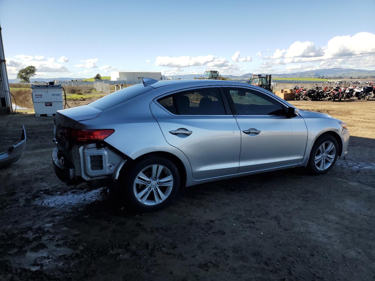2013 Acura ILX VIN 19VDE1F32DE020332 Copart auction photo, rear end damage thumbnail 3