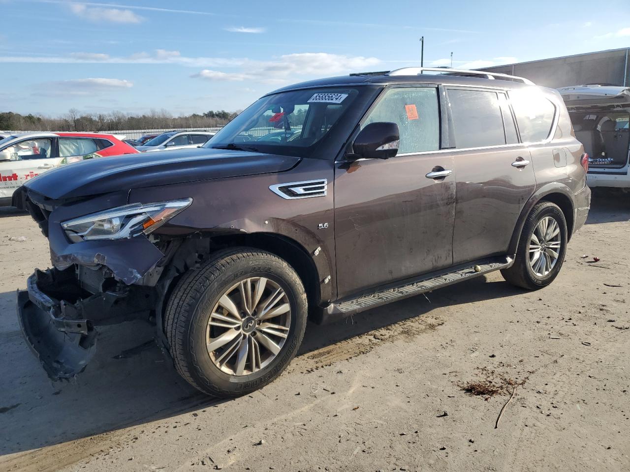 2018 Infiniti QX80 VIN JN8AZ2NF1J9664277