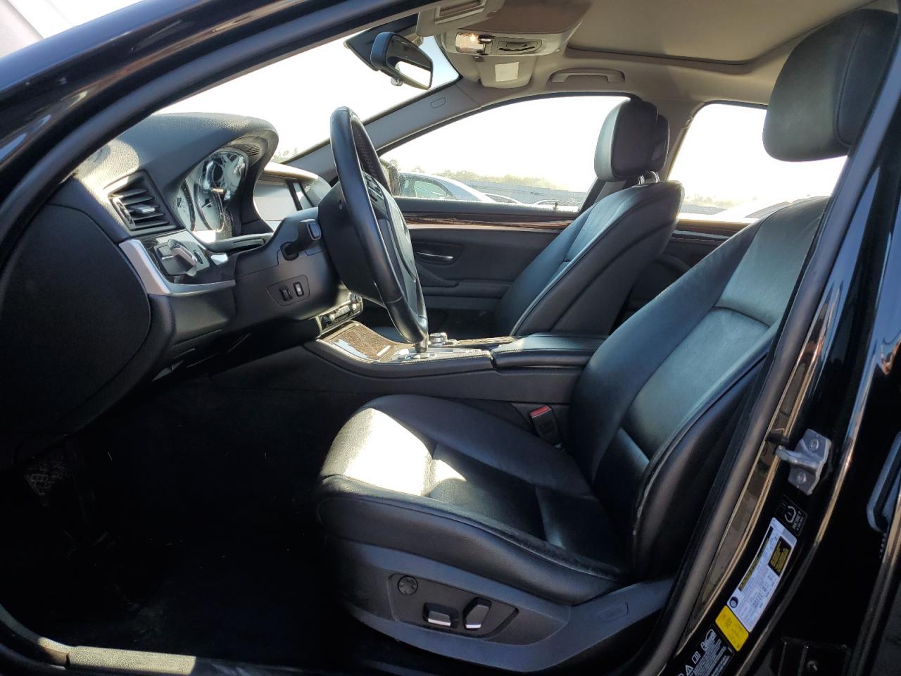 2013 BMW 5er VIN WBAXH5C59DD108298 Copart auction photo, rear end / minor dent/scratches damage thumbnail 7