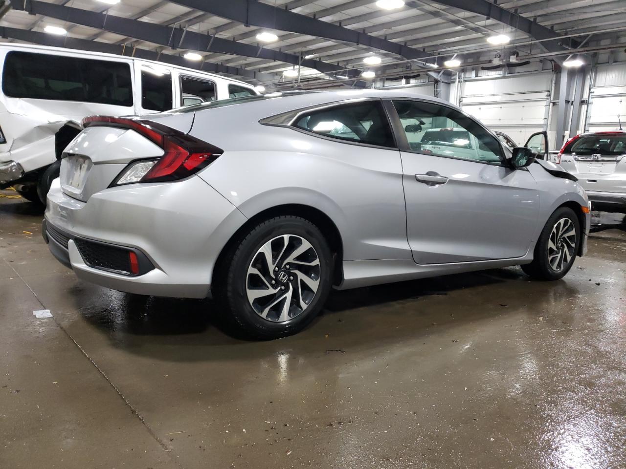 2017 Honda Civic VIN 2HGFC4B51HH309843 Copart auction photo, front end damage thumbnail 3