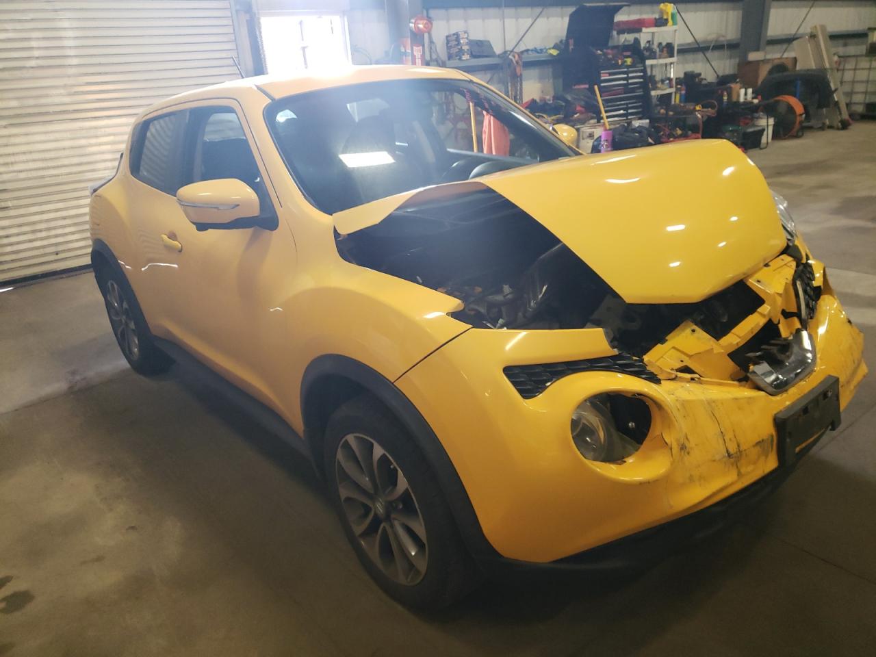 2017 Nissan Juke VIN JN8AF5MV4HT754541 Copart auction photo, front end damage thumbnail 4