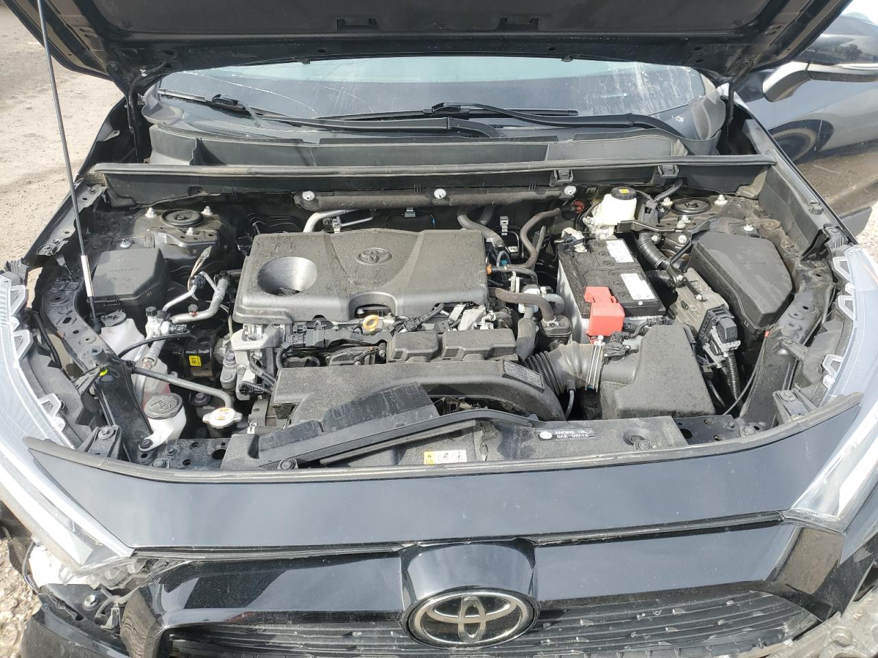 2021 Toyota RAV 4 VIN 2T3P1RFV5MW210212 Copart auction photo, undercarriage / front end damage thumbnail 11