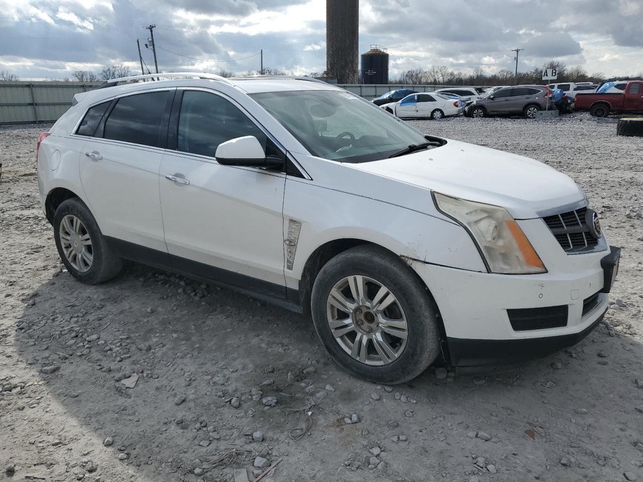 2010 Cadillac SRX VIN 3GYFNAEY0AS568186 Copart auction photo, side damage thumbnail 4