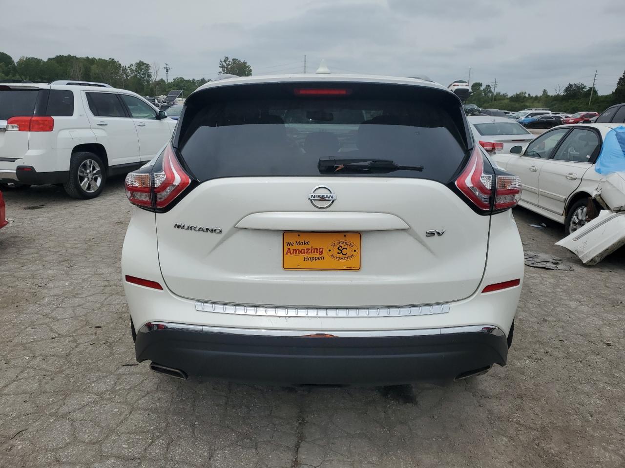 2018 Nissan Murano VIN 5N1AZ2MG3JN183536 Copart auction photo, front end damage thumbnail 6