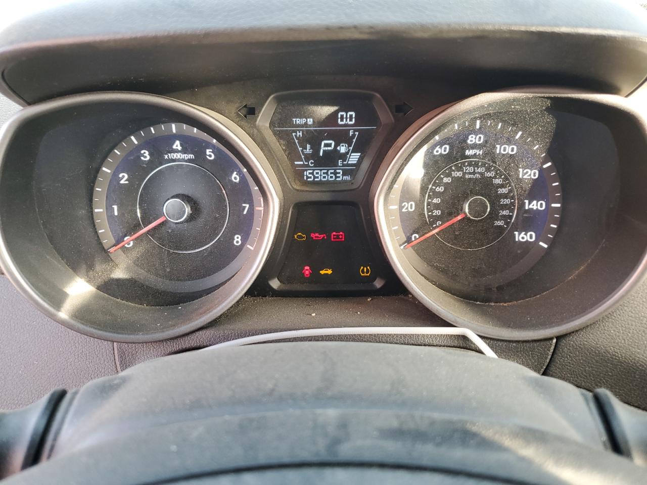2015 Hyundai Elantra VIN 5NPDH4AEXFH550314 Copart auction photo, vandalism damage thumbnail 9