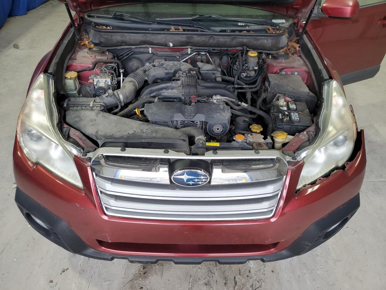 2014 Subaru Outback VIN 4S4BRCCC3E3267706 Copart auction photo, front end damage thumbnail 11