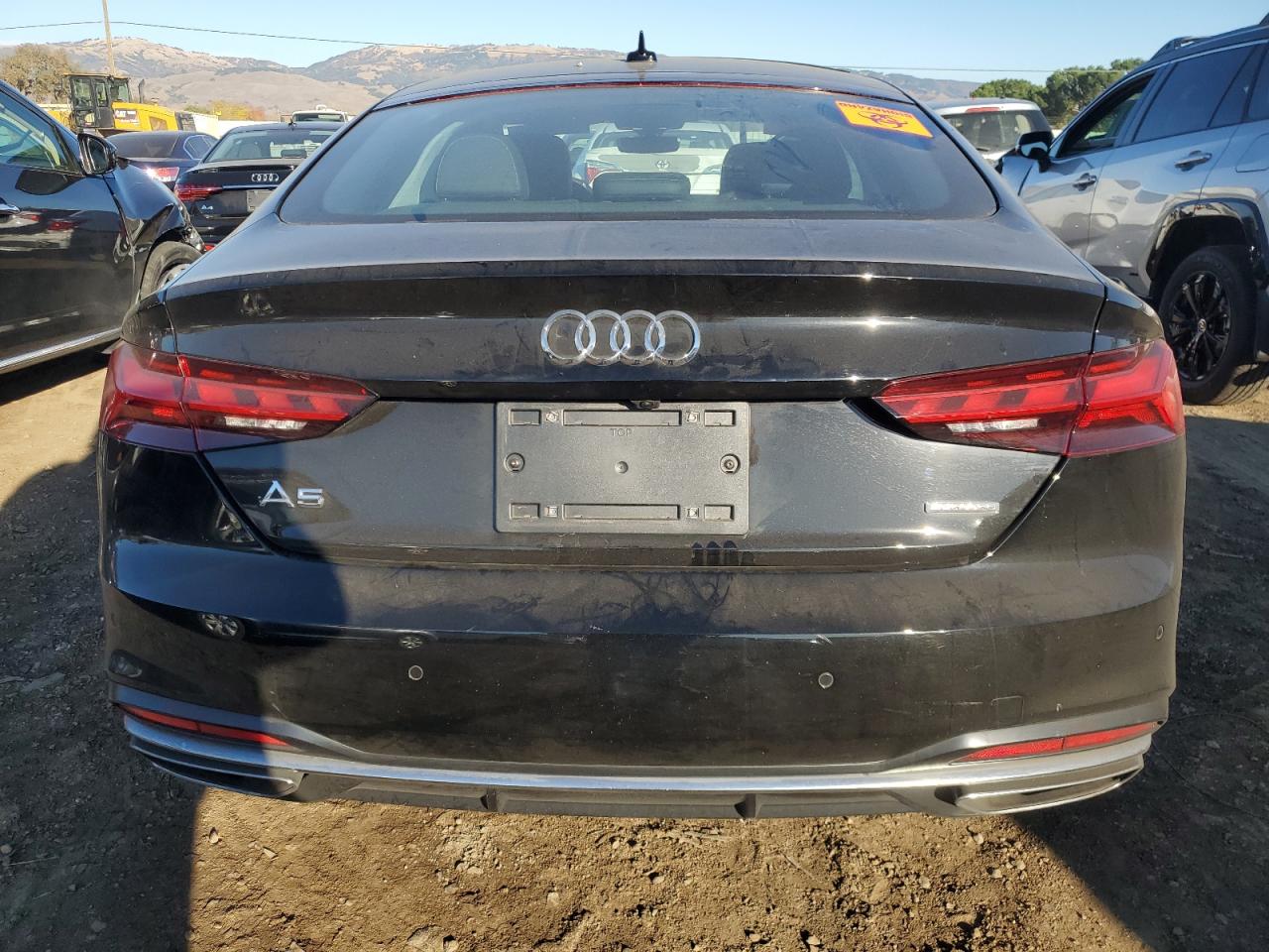 2023 Audi A5 VIN WAUCBCF56PA007693 Copart auction photo, side damage thumbnail 6