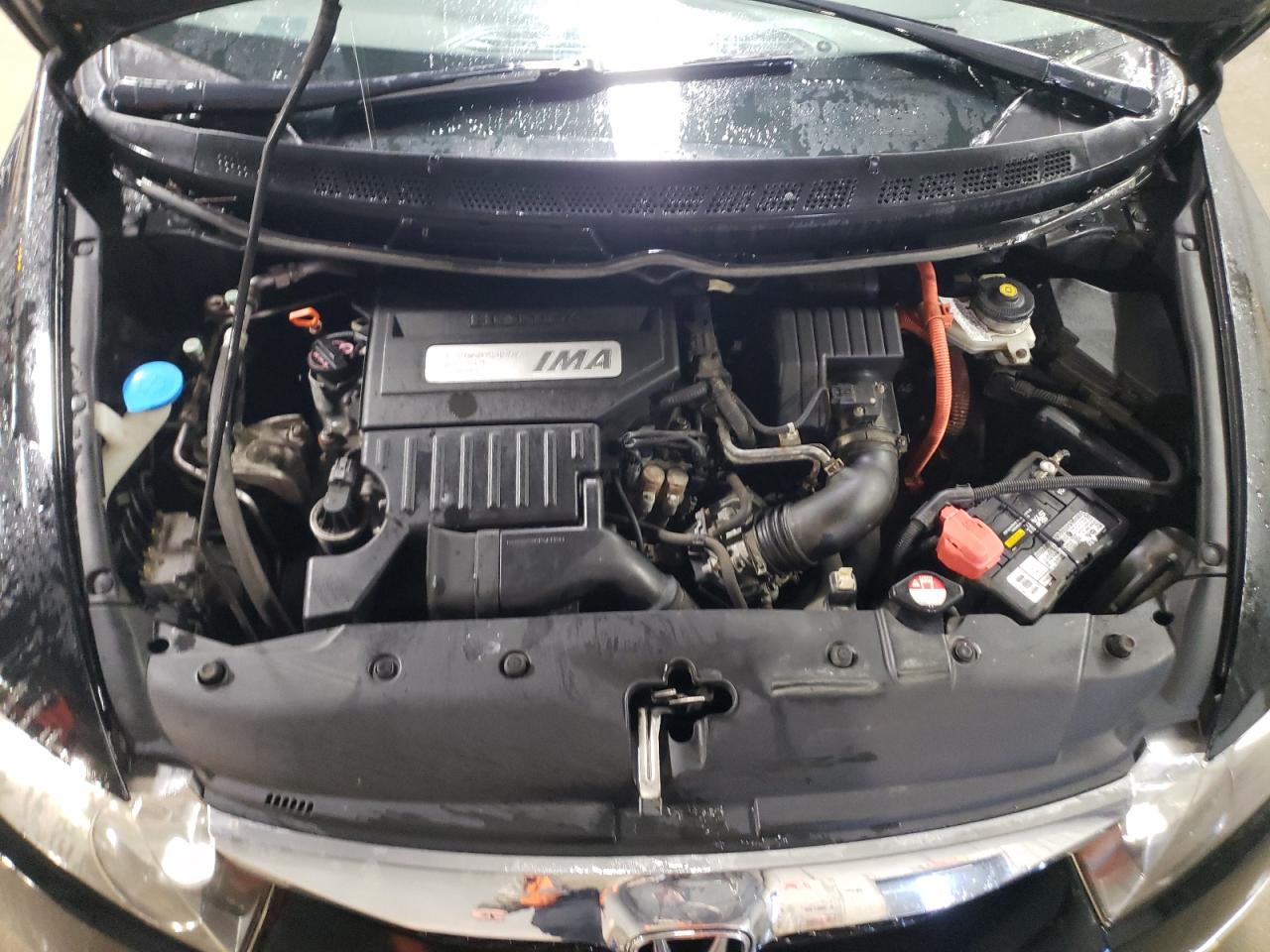 2010 Honda Civic VIN JHMFA3F20AS004569 Copart auction photo, side / front end damage thumbnail 11
