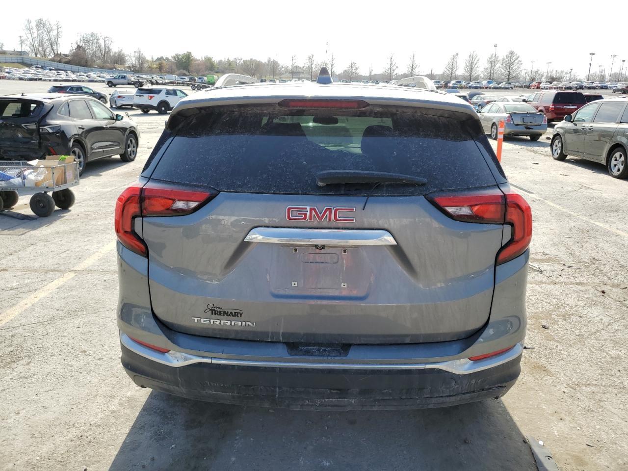 2021 GMC Terrain VIN 3GKALPEV9ML308483 Copart auction photo, front end damage thumbnail 6