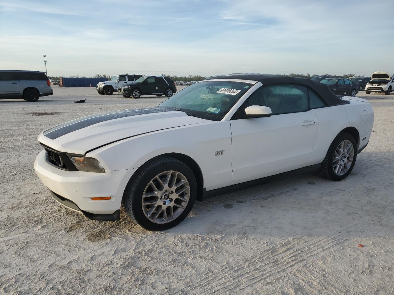 2010 Ford Mustang VIN 1ZVBP8FH8A5152500