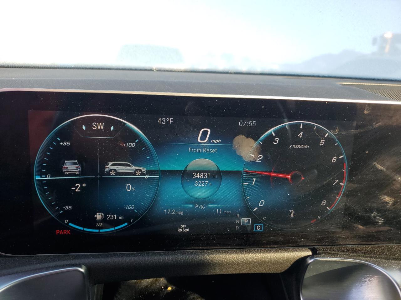 2020 Mercedes-Benz GLB VIN WDC4M4HB7LW001256 Copart auction photo, front end damage thumbnail 9