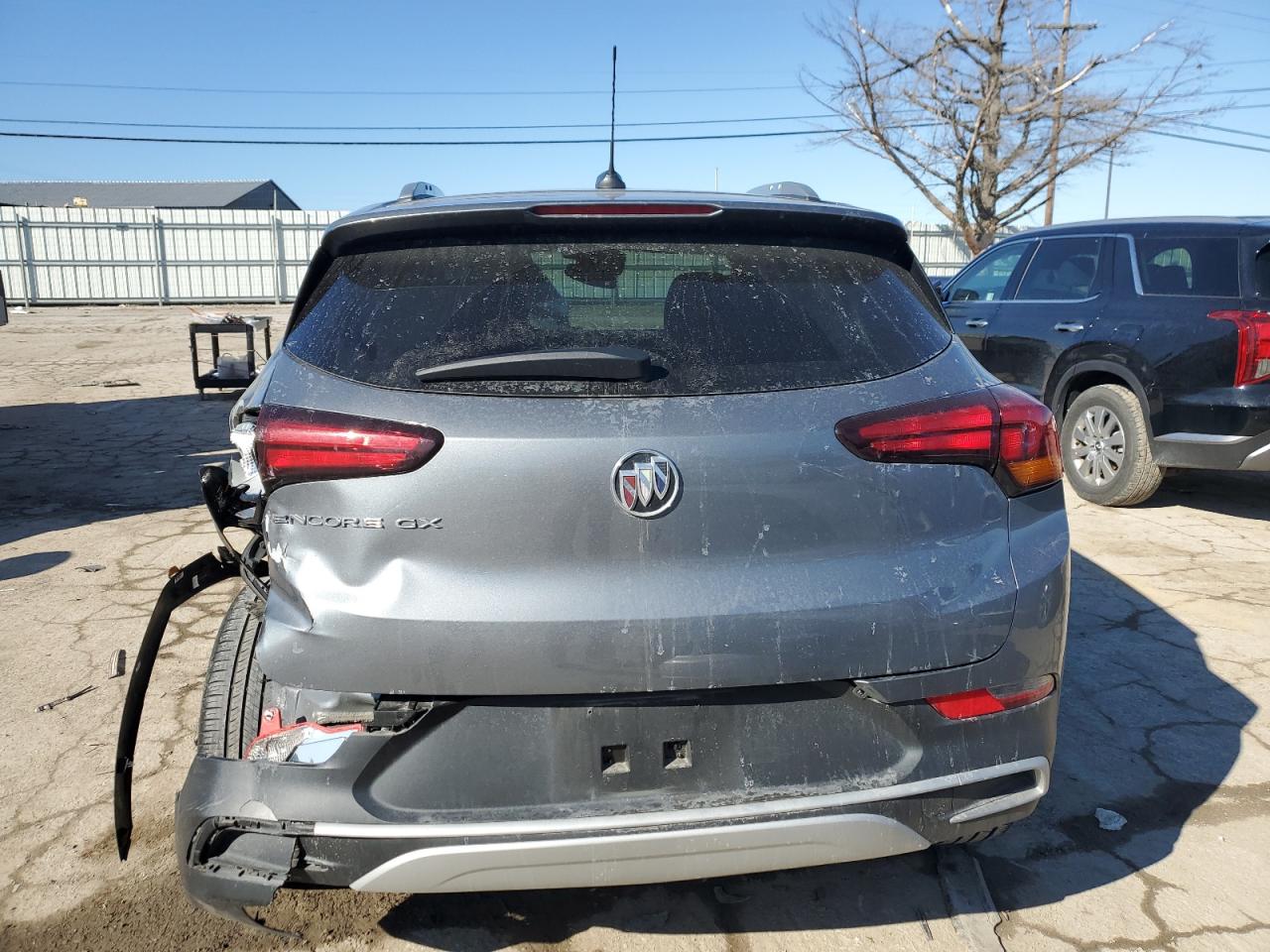 2020 Buick Encore VIN KL4MMDSL4LB104546 Copart auction photo, rear end / side damage thumbnail 6