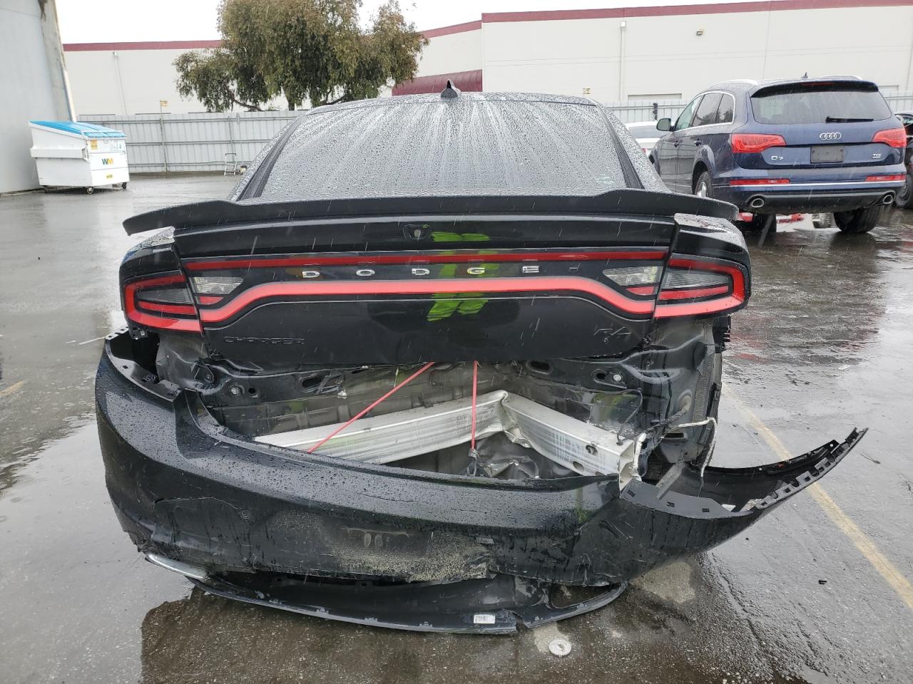 2017 Dodge Charger VIN 2C3CDXCT5HH644427 Copart auction photo, rear end damage thumbnail 6