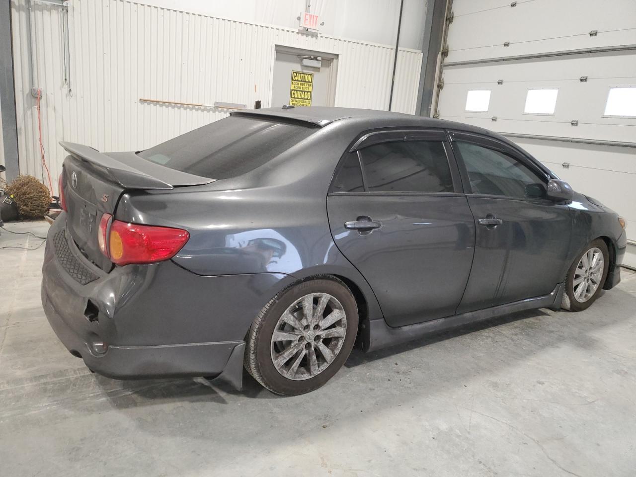 2009 Toyota Corolla VIN 1NXBU40E29Z012992 Copart auction photo, rear end damage thumbnail 3