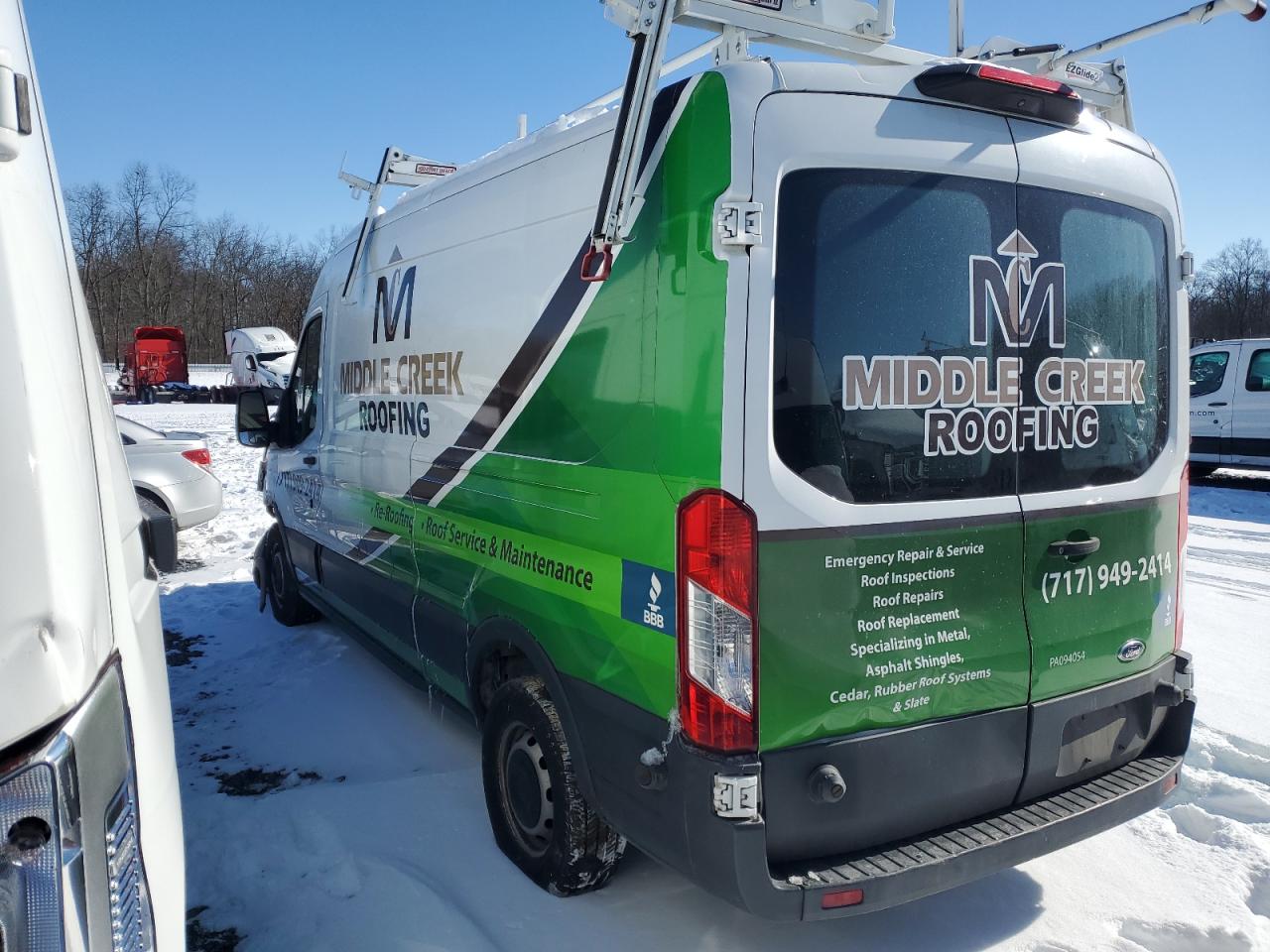 2018 Ford Transit VIN 1FTYR2CMXJKA72171 Copart auction photo, front end damage thumbnail 2