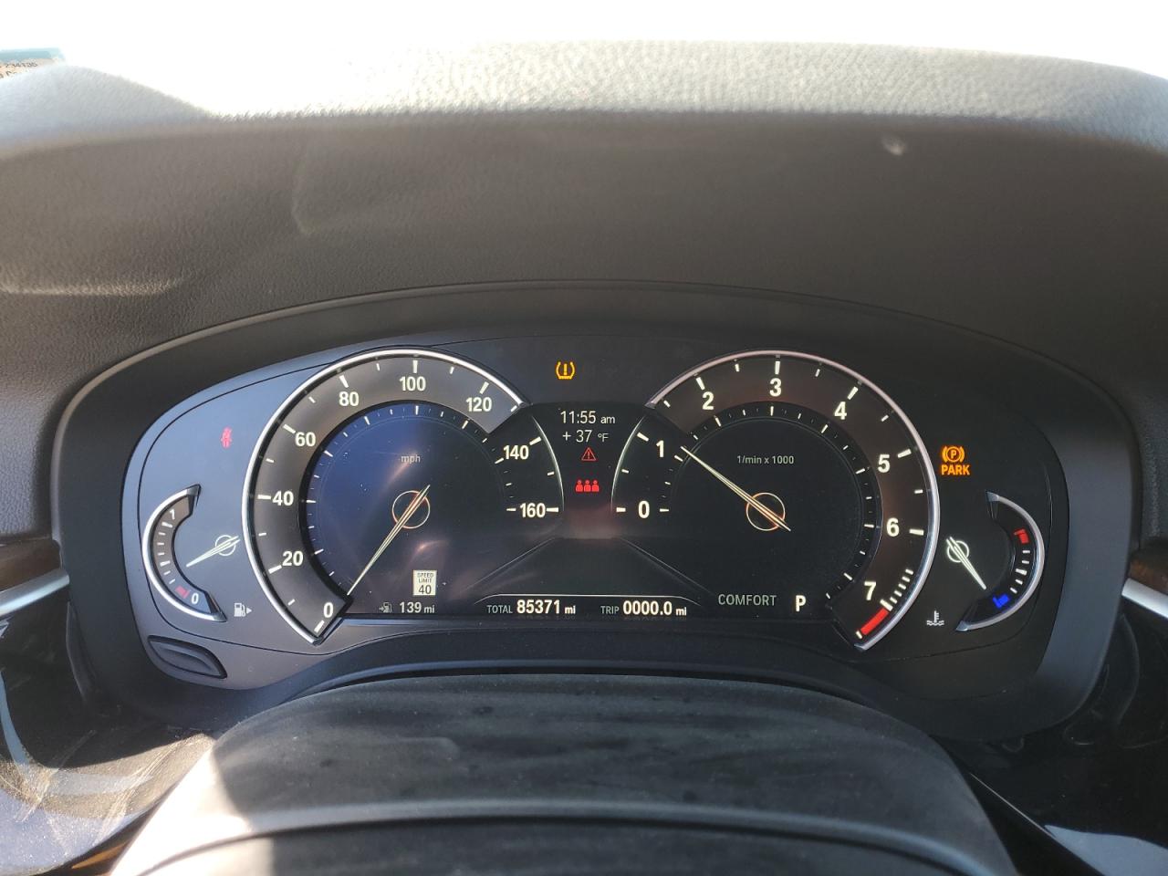 2018 BMW 5er VIN WBAJA7C55JWA73915 Copart auction photo, side / minor dent/scratches damage thumbnail 9