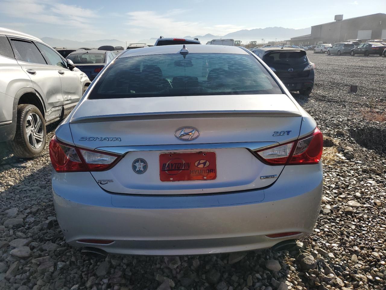 2013 Hyundai Sonata VIN 5NPEC4AB6DH618601 Copart auction photo, rear end damage thumbnail 6
