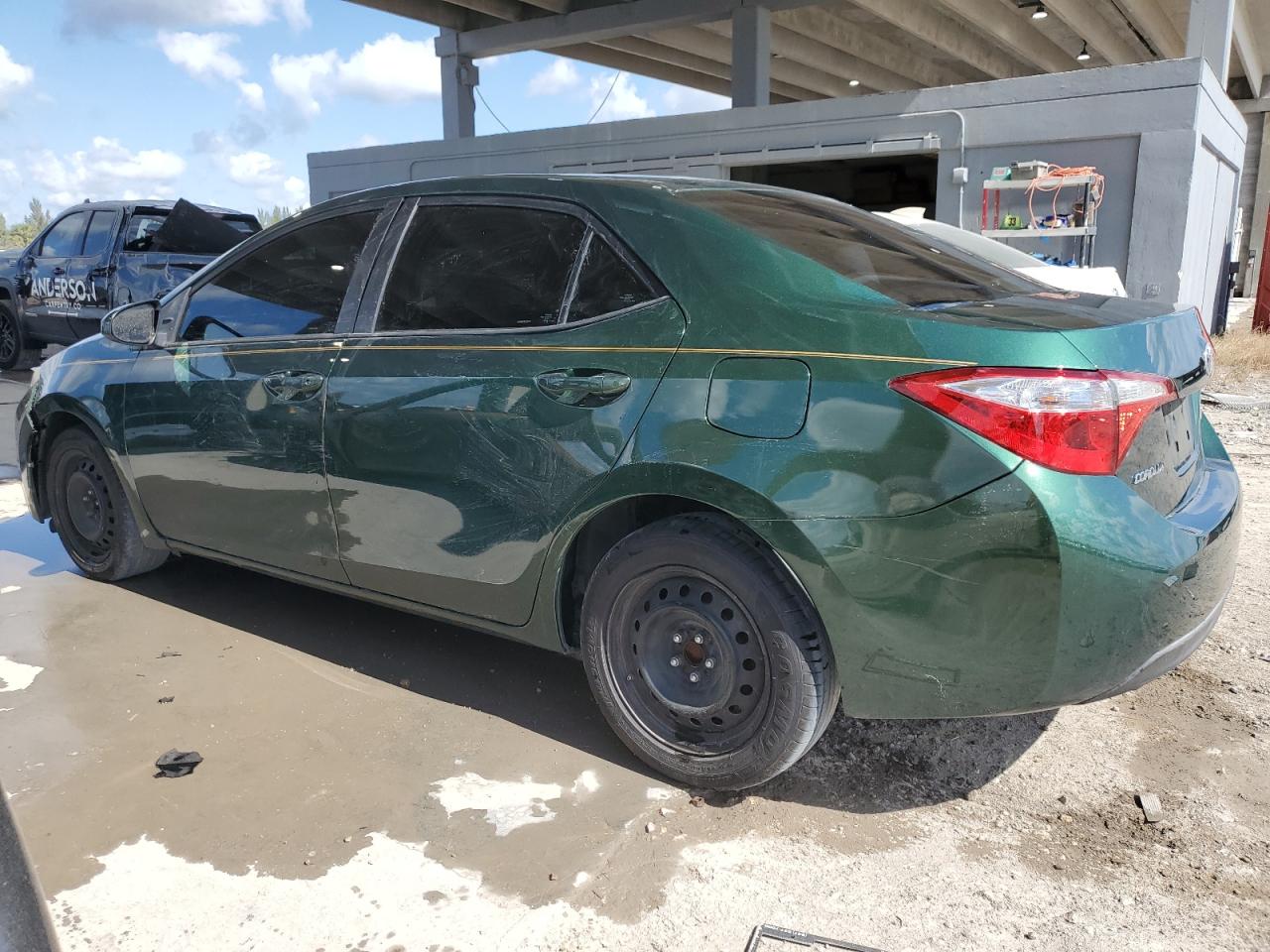 2014 Toyota Corolla VIN 2T1BURHEXEC180764 Copart auction photo, front end / minor dent/scratches damage thumbnail 2