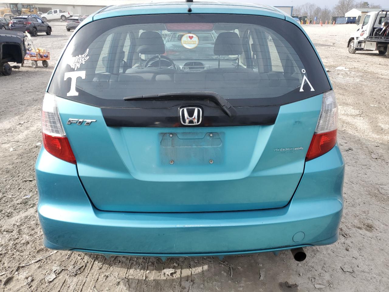 2012 Honda Fit VIN JHMGE8H34CC038779 Copart auction photo, side damage thumbnail 6