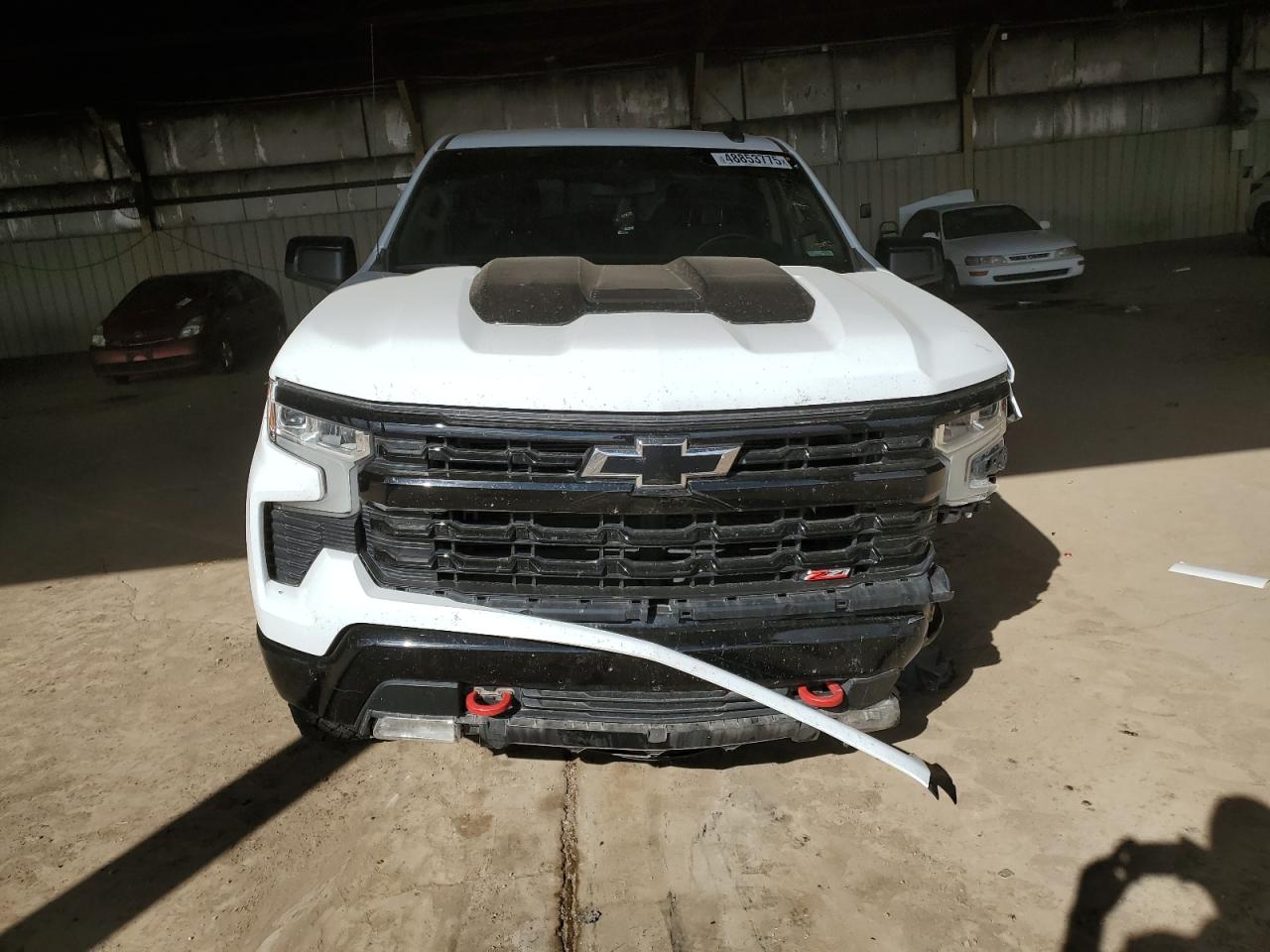 2022 Chevrolet Silverado VIN 3GCUDFED2NG584652 Copart auction photo, front end / minor dent/scratches damage thumbnail 5