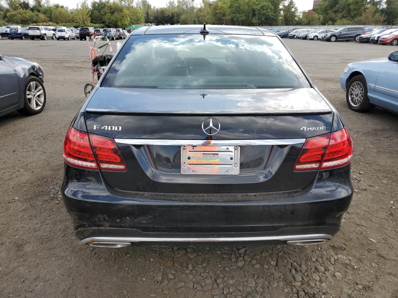 2016 Mercedes-Benz E-klasse VIN WDDHF6HB9GB200695 Copart auction photo, front end damage thumbnail 6