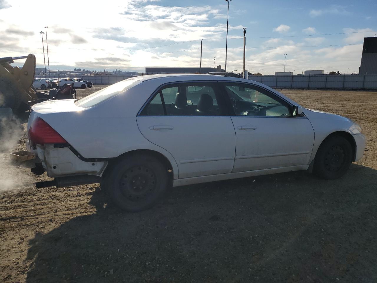 2007 Honda Accord VIN 1HGCM56797A800417 Copart auction photo, rear end / front end damage thumbnail 3