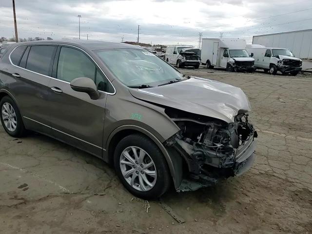 2019 Buick Envision VIN LRBFXBSA8KD026296 Copart auction photo, front end damage thumbnail 12