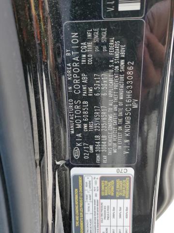2017 KIA Sedona VIN KNDMB5C16H6330862 Copart auction photo, side damage thumbnail 12