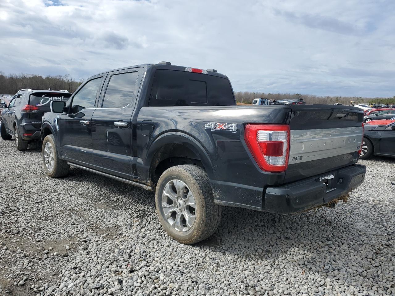 2023 Ford F-150 VIN 1FTFW1E88PFB70174 Copart auction photo, front end damage thumbnail 2