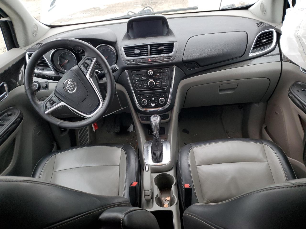 2013 Buick Encore VIN KL4CJHSBXDB085599 Copart auction photo, front end / side damage thumbnail 8